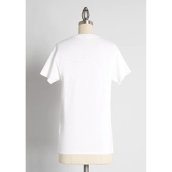 Modcloth Mint to Be in Candyland Graphic Tee t-shirt White / M - Picture 3 of 4